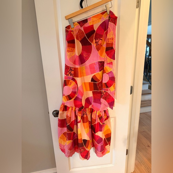 FARM Rio Patch Twirl One Shoulder
Maxi Dress Colorful Pattern - Picture 3 of 7